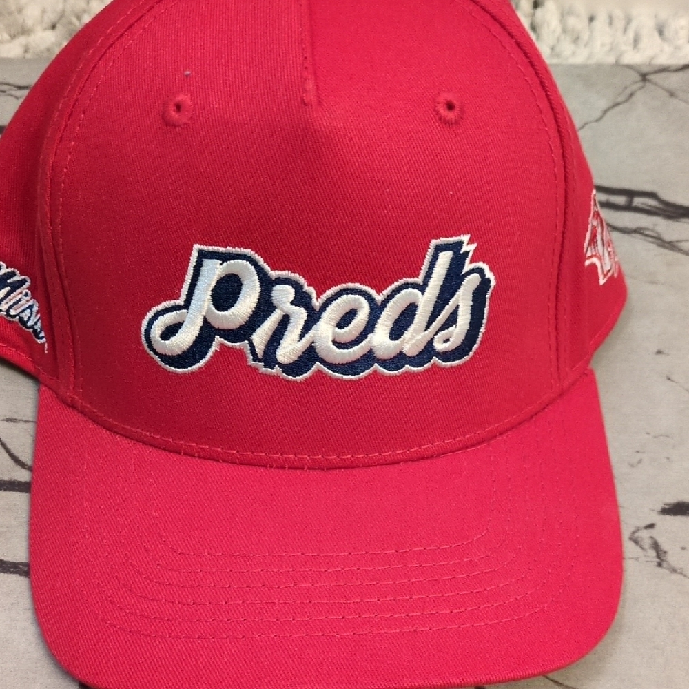 Red Preds Baseball Cap